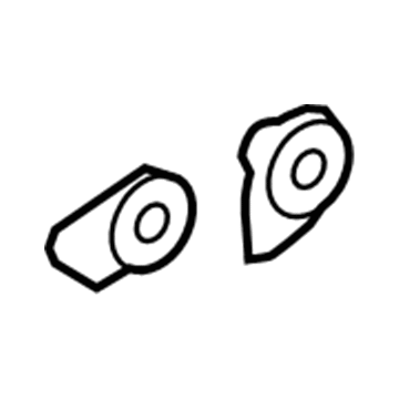 Ford -W712907-S440M Mount Nut, Rear