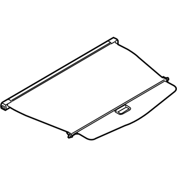 Ford AE9Z-7445440-BB Luggage Cover, Charcoal