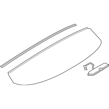 Ford FB5Z-7844210-AB Spoiler, Rear