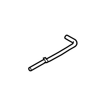 Ford FL3Z-8075-C Overflow Hose