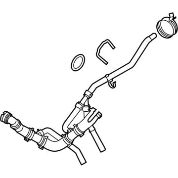 Ford NL3Z-8286-B Lower Hose