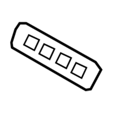 Mercury XW3Z-14A626-AA Keyless Lock Pad