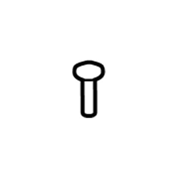 Mercury -W708141-S424 Lid Assembly Screw