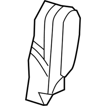 Mercury 6T2Z-7866801-AA Seat Back Pad