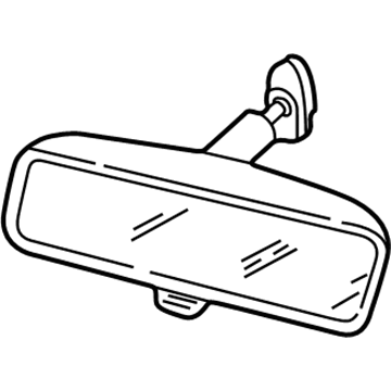 Mercury Grand Marquis Car Mirror - F6AZ-17700-AA