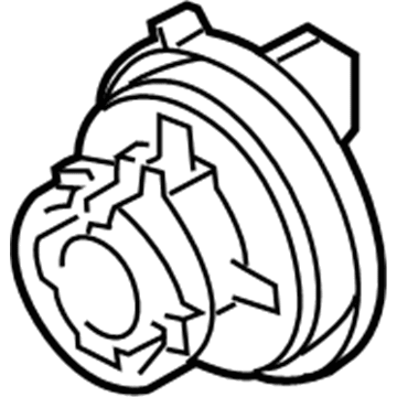 Ford 9T1Z-13K371-C Signal Bulb Socket, Front