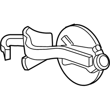 Ford 8R3Z-63405A26-A Fuel Door