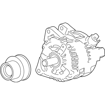 2014 Ford Fiesta Alternator - D2BZ-10346-A