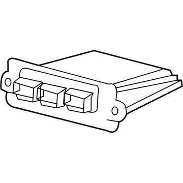 Mercury Engine Control Module - AL8Z-12A650-APB