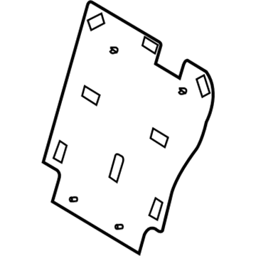 Ford DT4Z-7860508-C Seat Back Panel