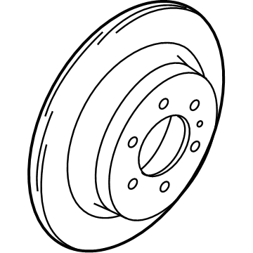 2012 Ford F-150 Brake Disc - LU2Z-2V026-B
