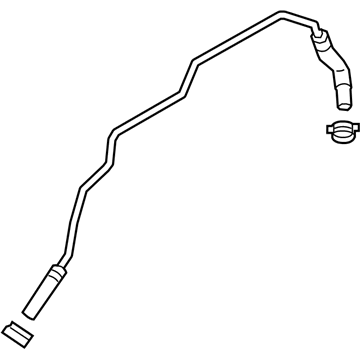 Ford Oil Cooler Hose - DG9Z-7A031-B