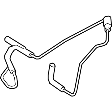 Ford Automatic Transmission Oil Cooler Line - ML3Z-7B028-A