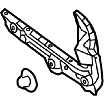 Ford AE9Z-17D942-A Side Reinforcement, Passenger Side