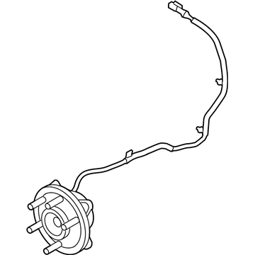 Ford CL3Z-1104-N Hub & Bearing, Front