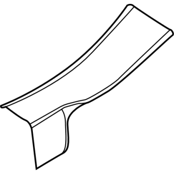 Ford LJ8Z-5813228-AA Rear Sill Plate, Passenger Side