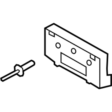 Ford AE5Z-17A385-AA License Bracket
