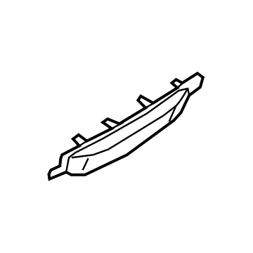Lincoln JL7Z-17F000-APTM Tow Bracket Cover