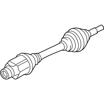 Ford Police Interceptor Utility Axle Shaft - FB5Z-3B436-H