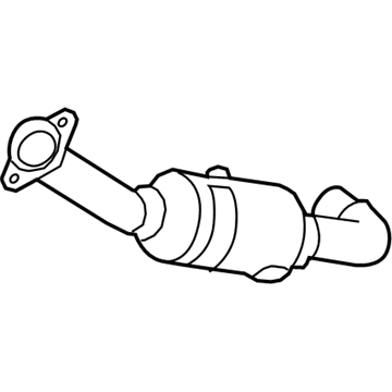 Ford BL3Z-5E212-E Catalytic Converter, Driver Side