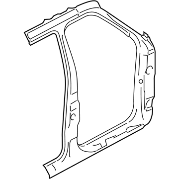 Ford 5L7Z-78211A10-AA Uniside Assembly, Passenger Side