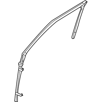 Ford Flex Window Run - 8A8Z-7421596-A