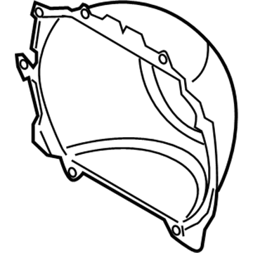 Ford E99Z-13119-A Sealed Beam, Front Passenger Side