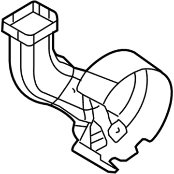 Mercury 6E5Z-10C392-AA Air Duct