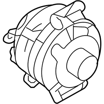 Mercury Milan Alternator - AU2Z-10V346-AXRM