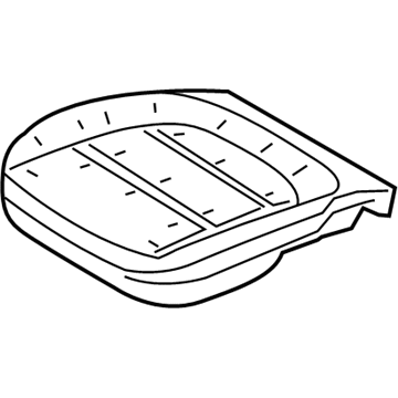 2022 Ford Escape Seat Cushion - LJ6Z-78632A22-H