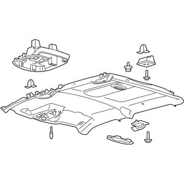 Ford LC3Z-2851944-AA Headliner, Gray