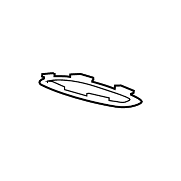 Ford DS7Z-13763-A Reading Lamp Assembly Bracket, Rear