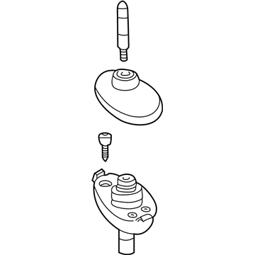 Ford MCPZ-18813-D Antenna Mast