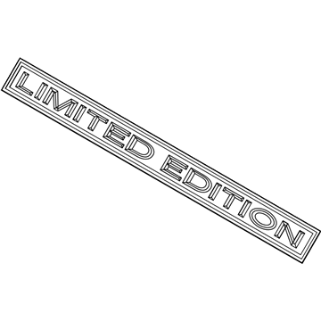 Ford 8A1Z-7842528-A Nameplate