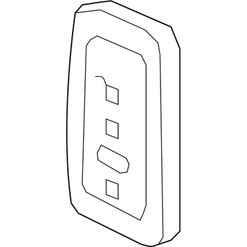 Ford 7L1Z-15K601-AA Remote Control