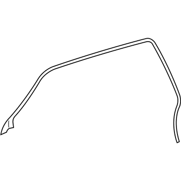 2011 Lincoln Town Car Weather Strip - 4W1Z-5451823-BA