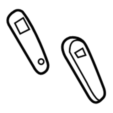 Ford 6L2Z-78420A69-AA Hinge, Rear Driver Side