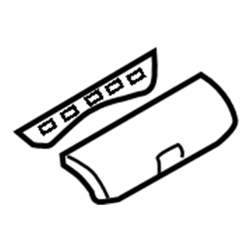 Ford 6L2Z-7844009-AA Handle, Rear