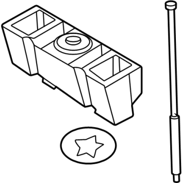 Ford 6F2Z-10756-A Battery Holder