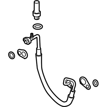Ford 9G1Z-19972-A Pressure Tube