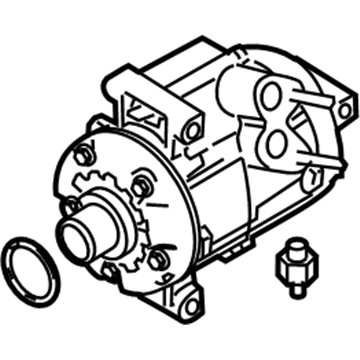 Ford 9G1Z-19703-B Compressor Assembly