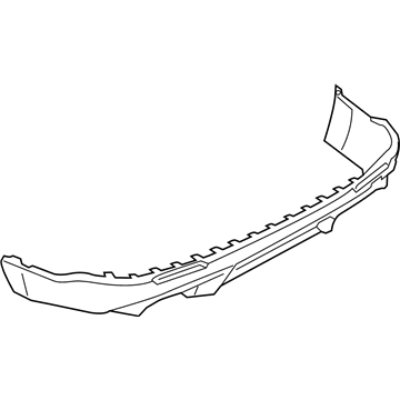 Ford Explorer Bumper - LB5Z-17K835-GB