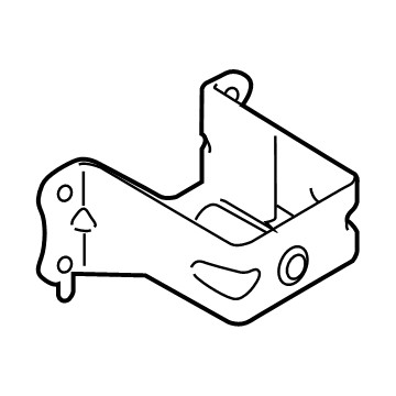 Ford BK3Z-5775-M Rear Mount, Driver Side