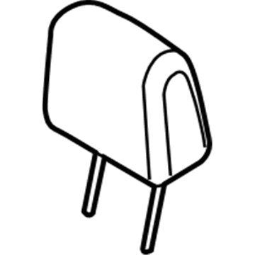 Ford CV6Z-58611A08-AA Headrest, Outer