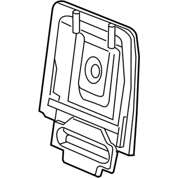 Ford 2C5Z-78613A38-CA Seat Back Frame, Rear Center Passenger Side