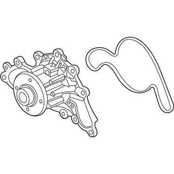 Ford E-350 Super Duty Water Pump - LC3Z-8501-A