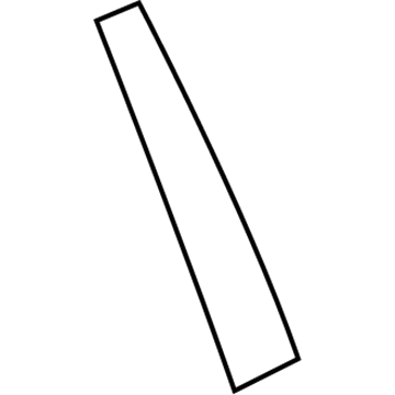 Ford Door Moldings - 7T4Z-78255A35-AA