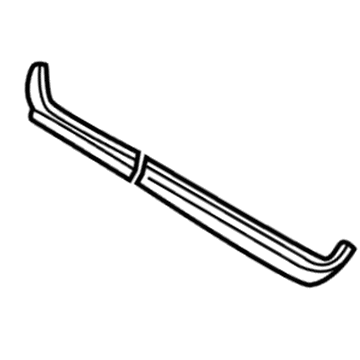 Ford F81Z-2625596-AA Belt Weatherstrip, Rear Outer