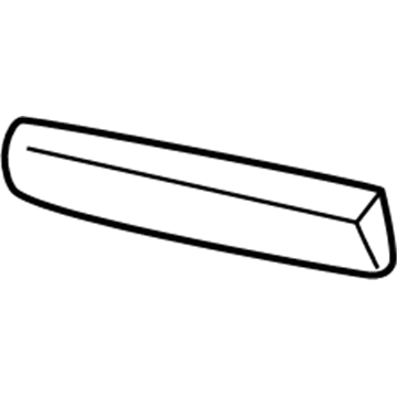 Ford F-350 Super Duty Door Moldings - 5C3Z-2625532-AAS