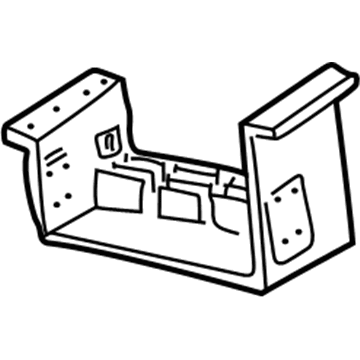 Mercury F87Z18888AA CD Player Mount Bracket